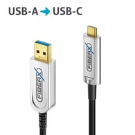 PureLink FiberX FXI630-012 kabel światłowodowy USB 3.2 (Gen 2x1), USB-A USB-C 10Gbps 12,0m