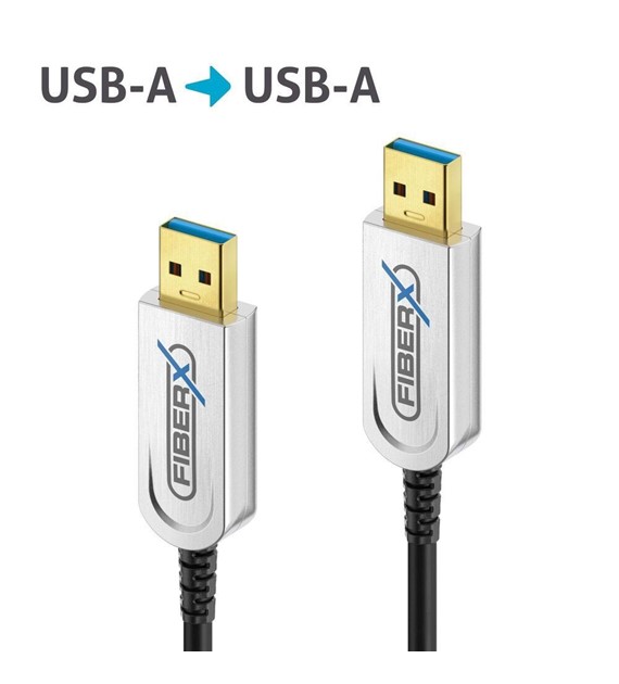 PureLink FiberX FXI640-003 kabel światłowodowy USB 3.2 (Gen 2x1), USB-A USB-A 10Gbps 3,0m
