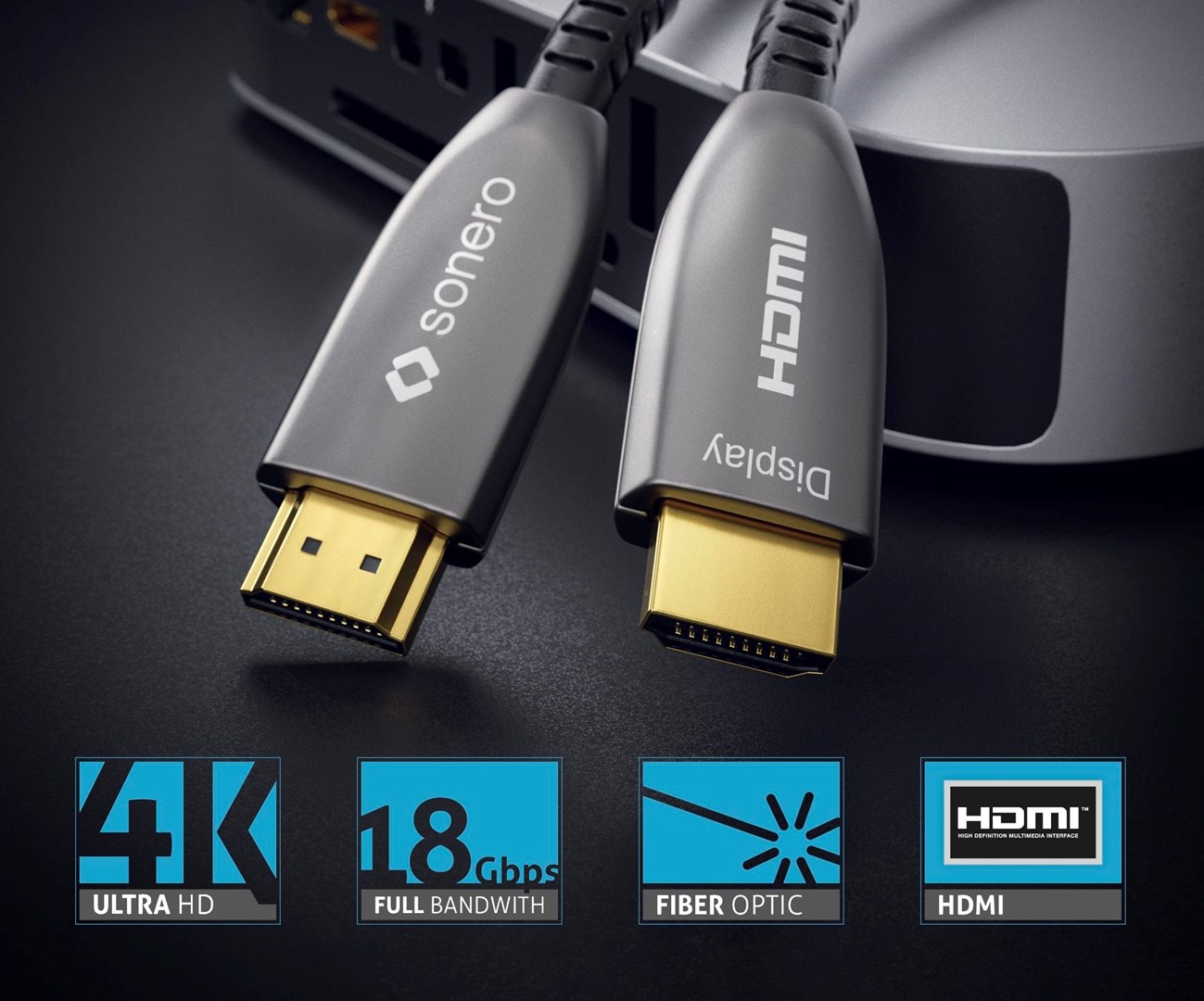 PureLink Sonero XAOC210-300 kabel światłowodowy High Speed  HDMI 4K 18Gbps 30,0m